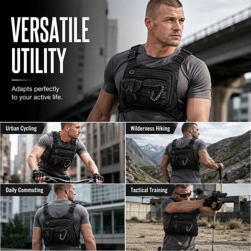 🔥😍 Over 31,000 Sold! 🎒 Tactical Gear on Your Chest – Quick Access, Zero Bounce, Full Freedom! ⚡
