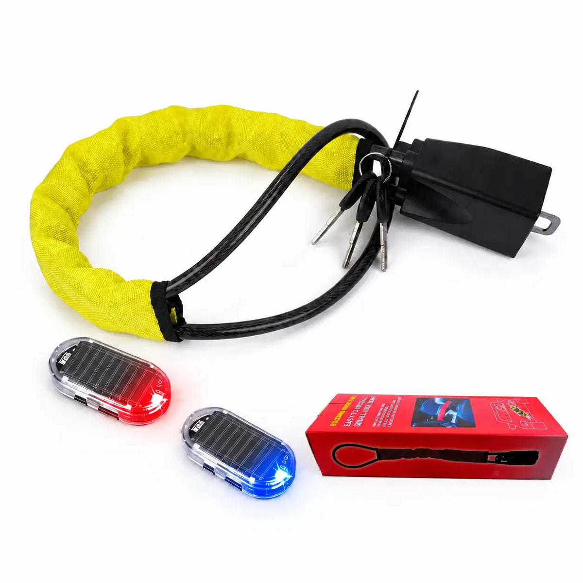 Deter Thieves Instantly! Solar Anti-Theft Dummy Alarm Light 🚨🚗