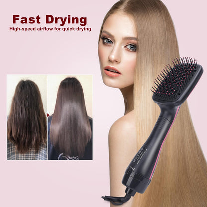 🔥Limited Time-49% OFF🔥2 in 1 Comfort Comb Design Multifunctional Hair Dryer, Fast Drying Hair Styling Tool, Hairdressing Comb Hot Air Brush, Makeup Products, Hair Straightener Comb