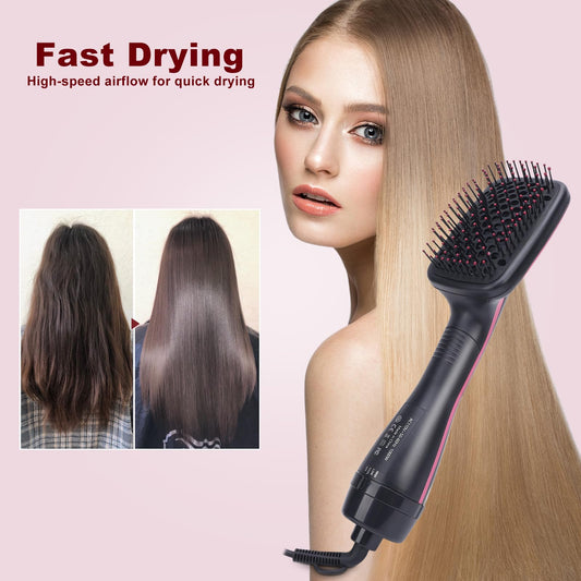 🔥Limited Time-49% OFF🔥2 in 1 Comfort Comb Design Multifunctional Hair Dryer, Fast Drying Hair Styling Tool, Hairdressing Comb Hot Air Brush, Makeup Products, Hair Straightener Comb