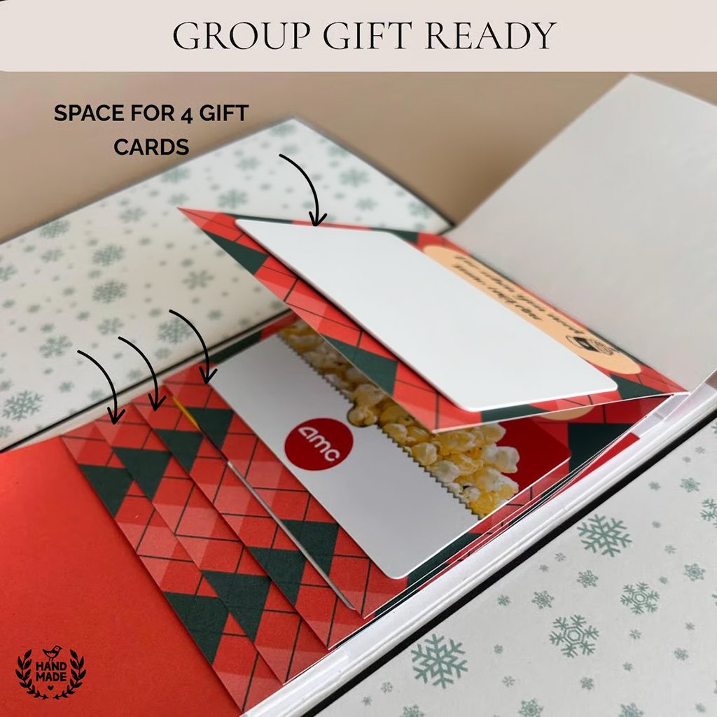 🎁LAST DAY 50% OFF - 🎄✨ Handmade Merry Christmas Gift Card Holder💖