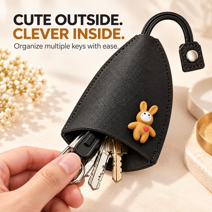 Buy 1 Get 1 Free-2Pcs🔥Cute Cartoon Pull-Out Key Case