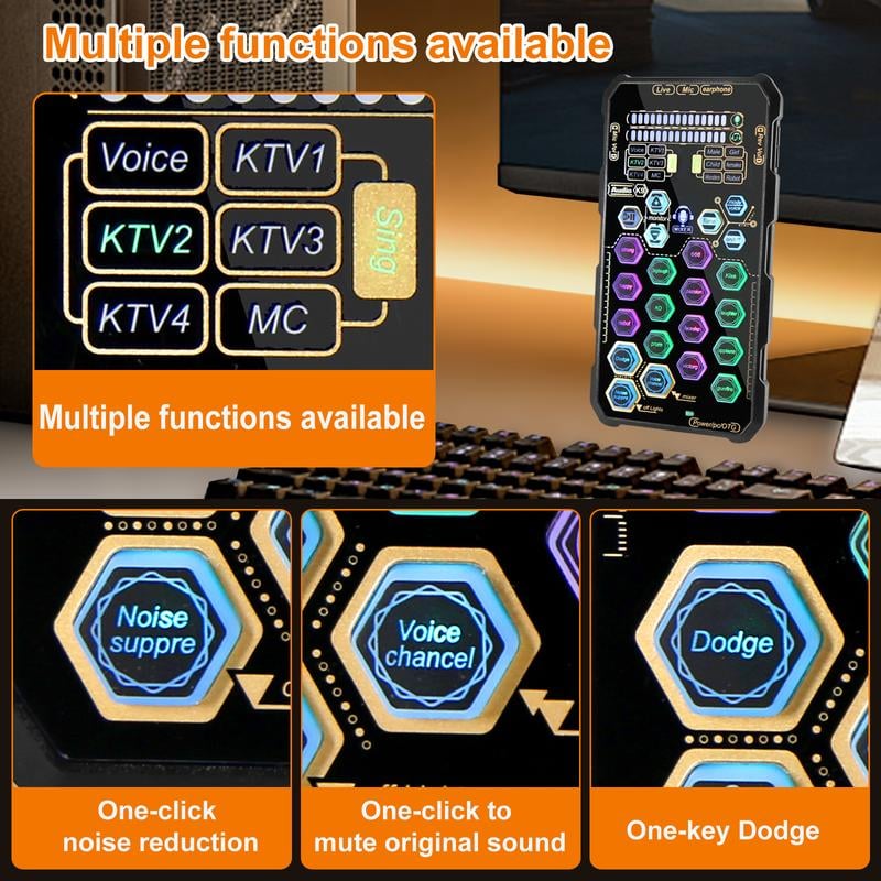 Small Handheld Sound Card Set