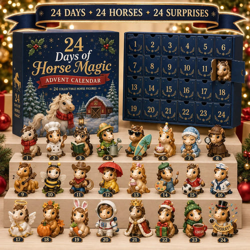 ⏰🐴 2026 Horse Advent Calendar – 24 Days of Horse Magic (📦Buy 2 Free Shipping)