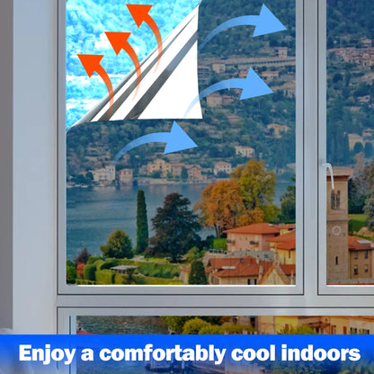 🪟 Static Cling Window Privacy Film | Daytime Privacy & Sun Control