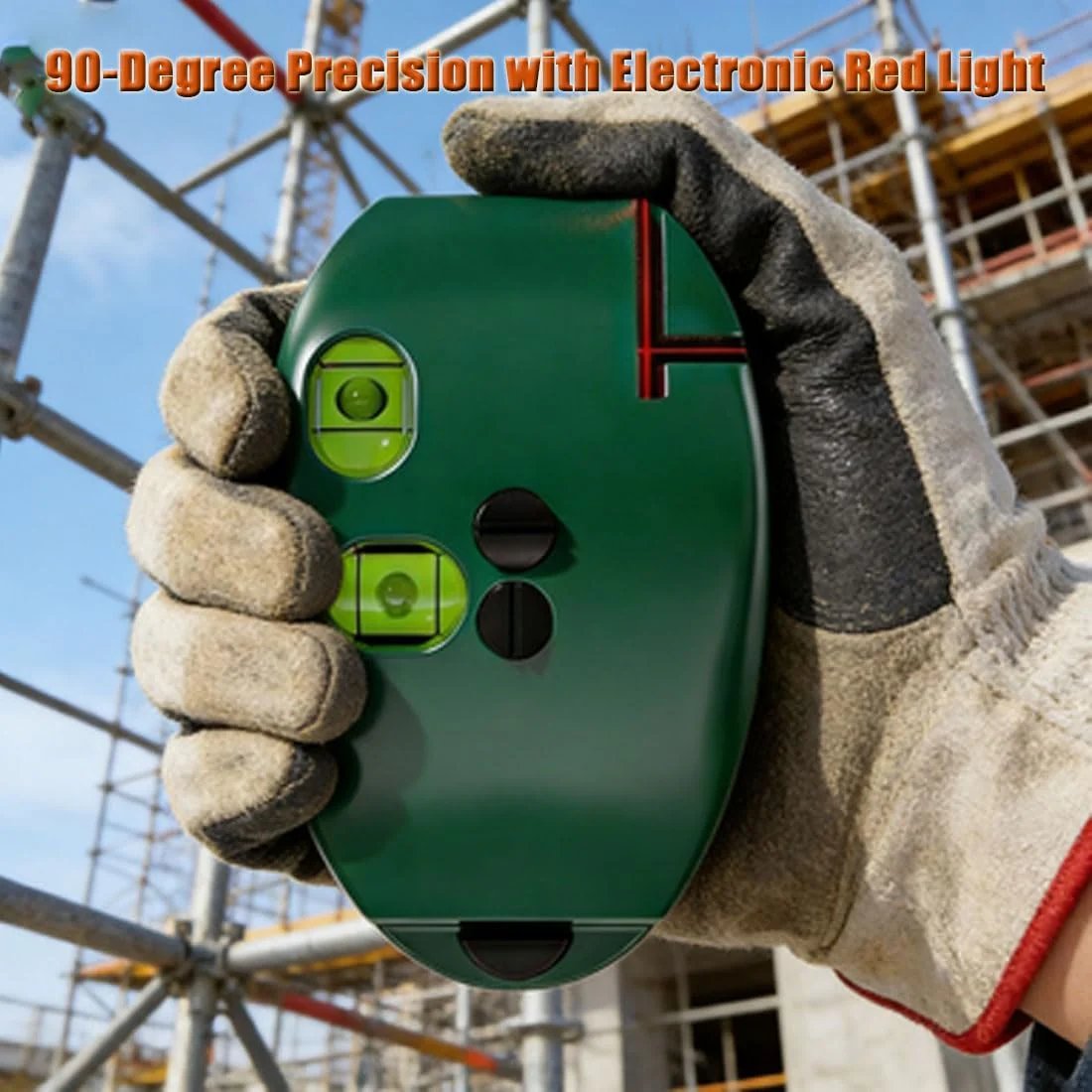 Electronic 90 Degree Red Light Scale