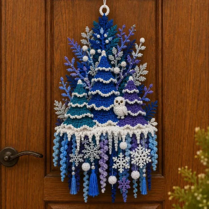 🧶 DIY Seasonal 3D Crochet Door Hanger Kit Collection — Create A Handmade Welcome For Every Season 💕