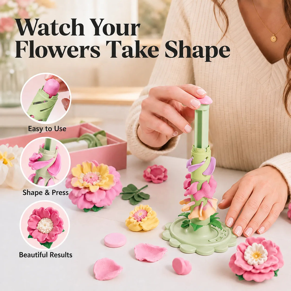 DIY Blooming Flower Bouquet Craft Kit