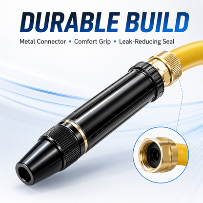🤩BUY 3 FREE 2🚗Adjustable Twist Jet Hose Nozzle | Compact Outdoor Cleaning Sprayer