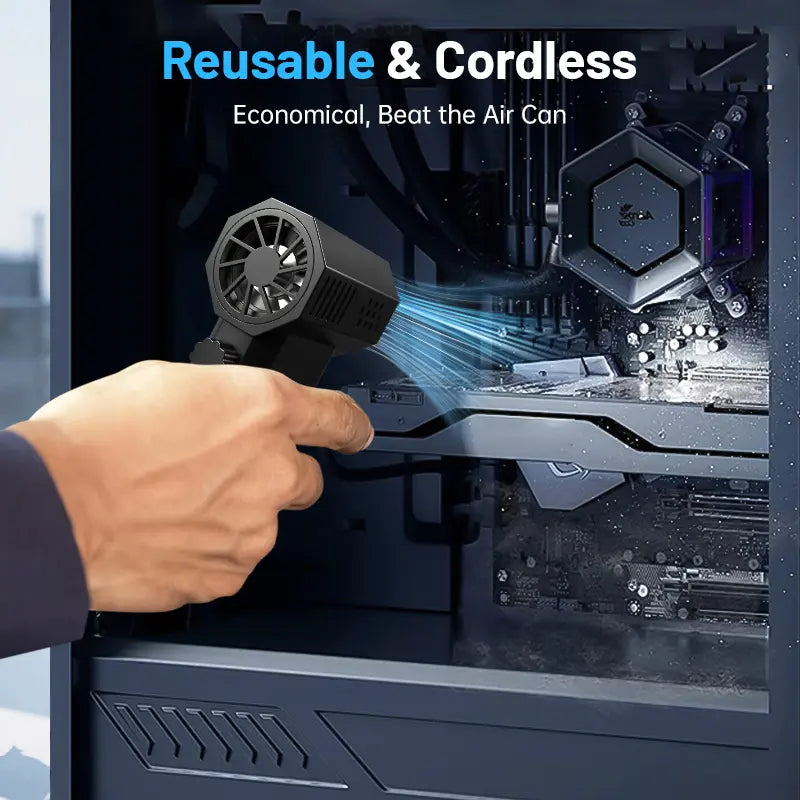 🌀🌀Powerful Turbo Air Blower – Pocket-Sized Cordless Cleaning & Cooling Powe
