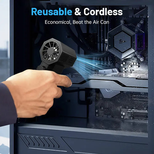 🌀🌀Powerful Turbo Air Blower – Pocket-Sized Cordless Cleaning & Cooling Powe