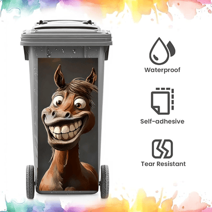 ⏳ Last Day 49% OFF -Creative Trash Can Sticker with Colourful Cartoon✨