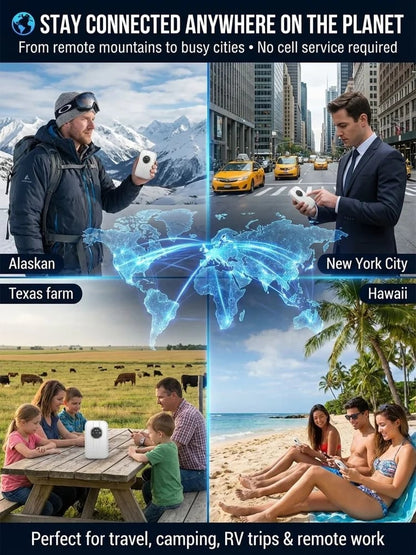 🎁This Week's Special Price $37.99-- Power on and use All-network portable wifi