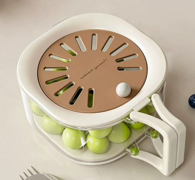 Wash, Drain & Store with Ease – The 2-in-1 Vegetable Washing & Drying Basket