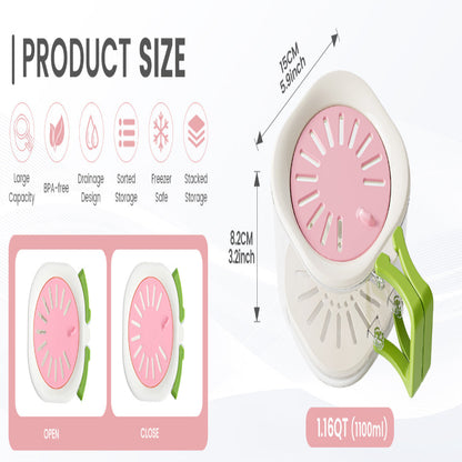 Wash, Drain & Store with Ease – The 2-in-1 Vegetable Washing & Drying Basket