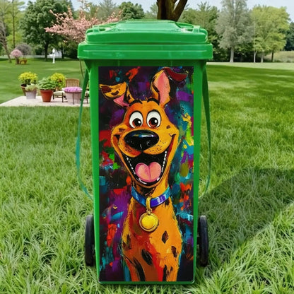 ⏳ Last Day 49% OFF -Creative Trash Can Sticker with Colourful Cartoon✨