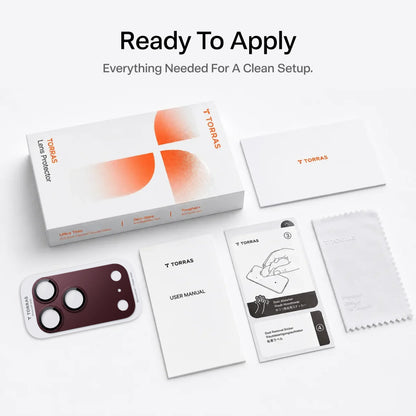 iPhone 18 Camera Lens Protector — Full-Coverage 9H+ Glass Protection