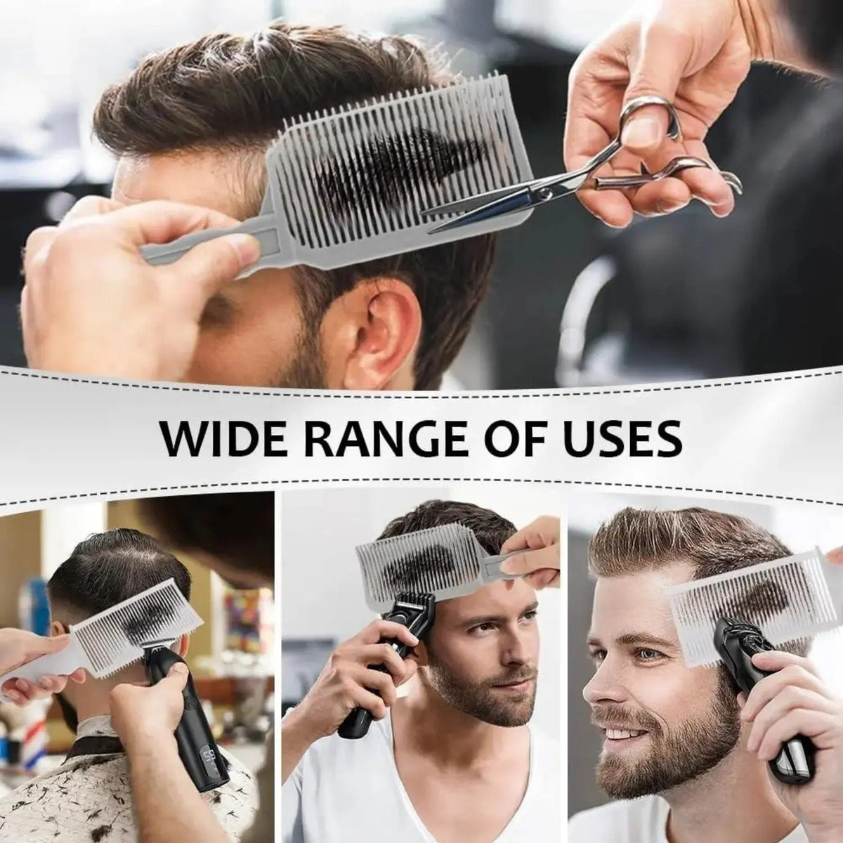 4-Piece Hair Cutting Guide Kit