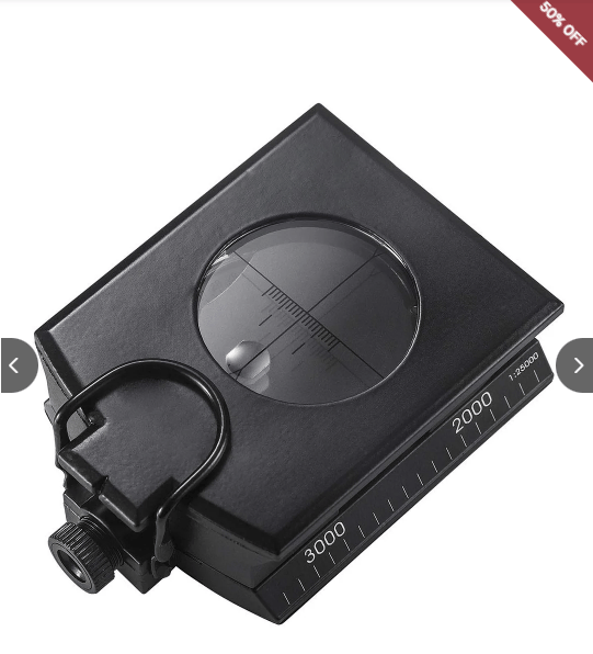 🎁Multifunctional Military Aiming Navigation Compass Compass