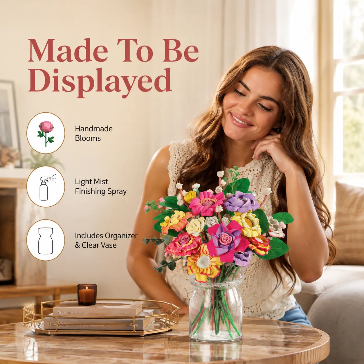 DIY Blooming Flower Bouquet Craft Kit