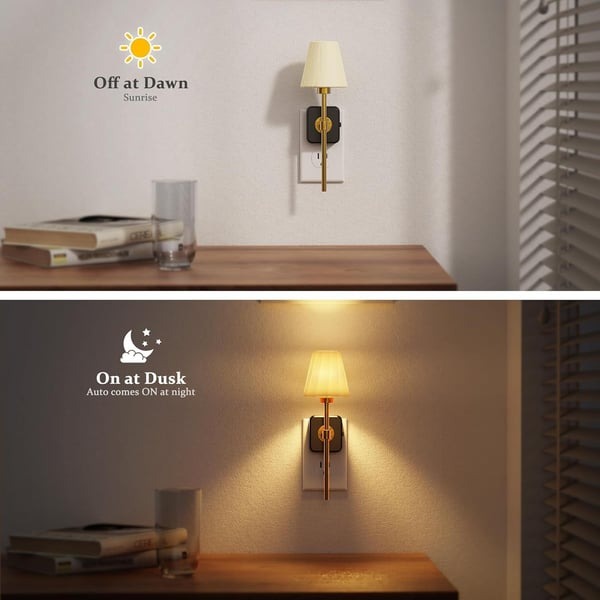 🌙Pleated Fabric Cover Night Light