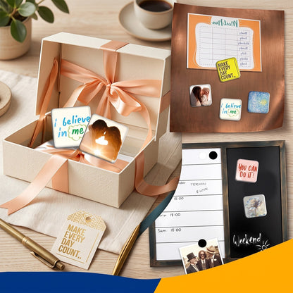 Clear Acrylic Magnetic Fridge Photo Frames