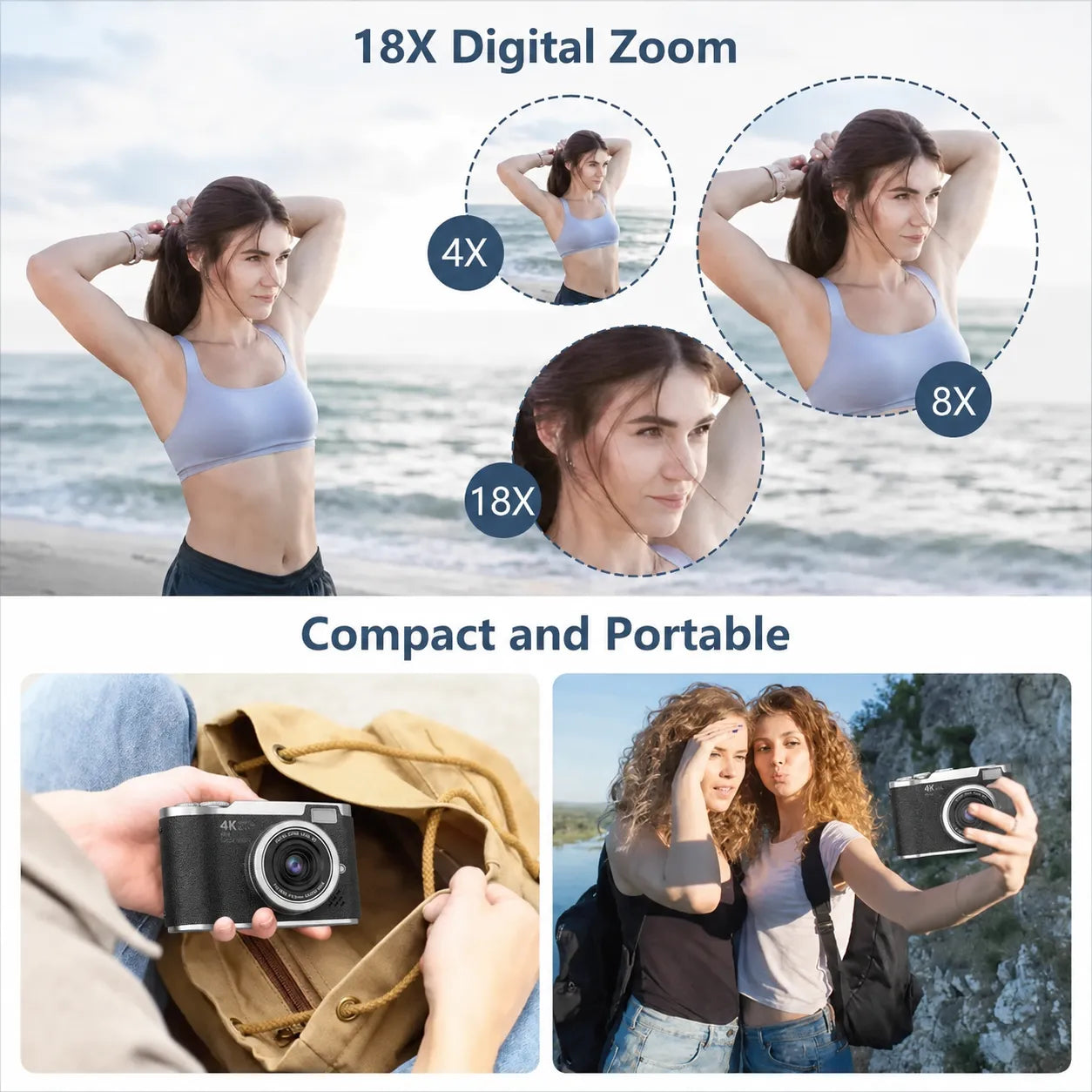 📸 Ultra-HD 4K Digital Camera: Elevate Your Photography