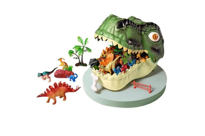 💯46 Pcs Dinosaur Toys Set Realistic Figures with Forest and Dinosaur Egg