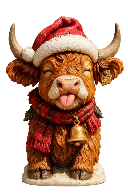 🎄 24 Days of Highland Cow Christmas Advent Calendar 2026 | 24 Unique 3D Cow Figures