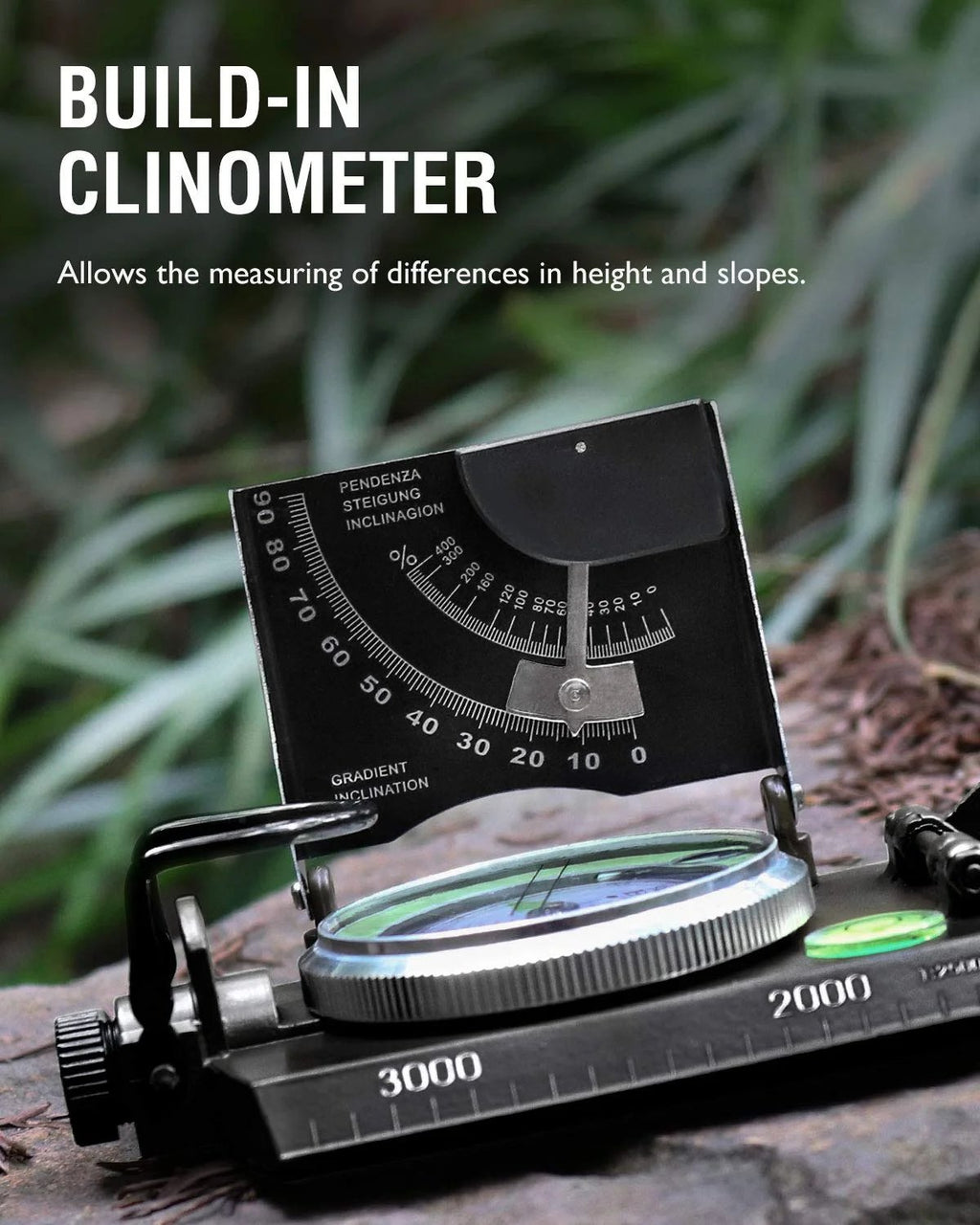 🎁Multifunctional Military Aiming Navigation Compass Compass