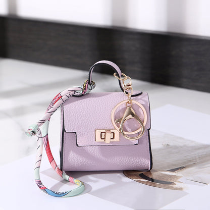 👜🔑 Mini Square Bag Pendant Keychain ✨