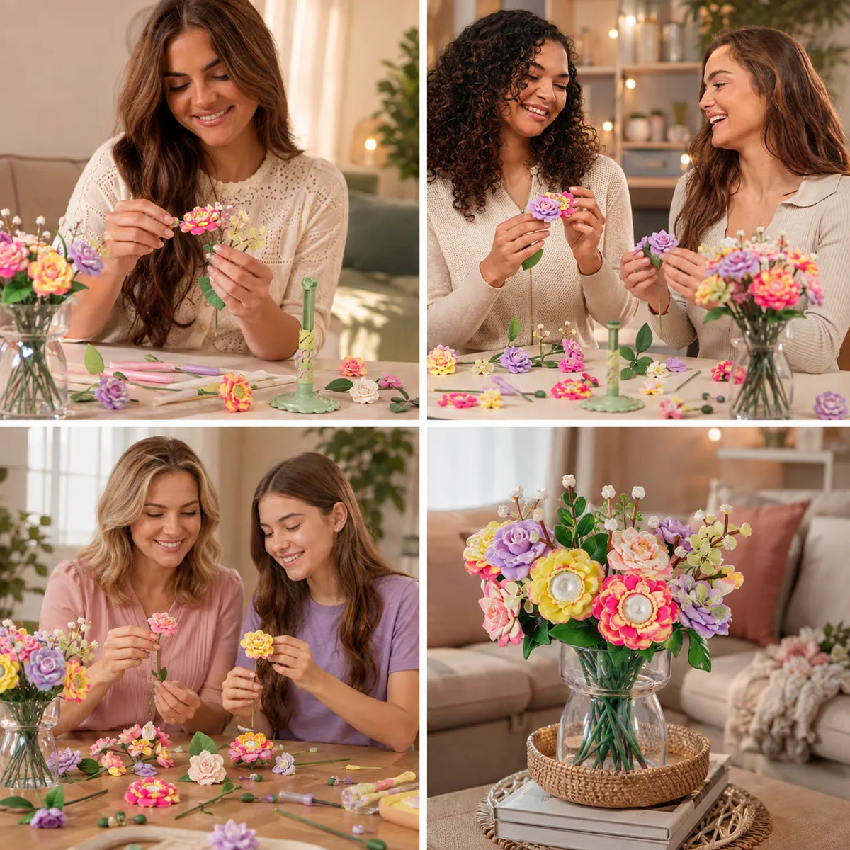DIY Blooming Flower Bouquet Craft Kit