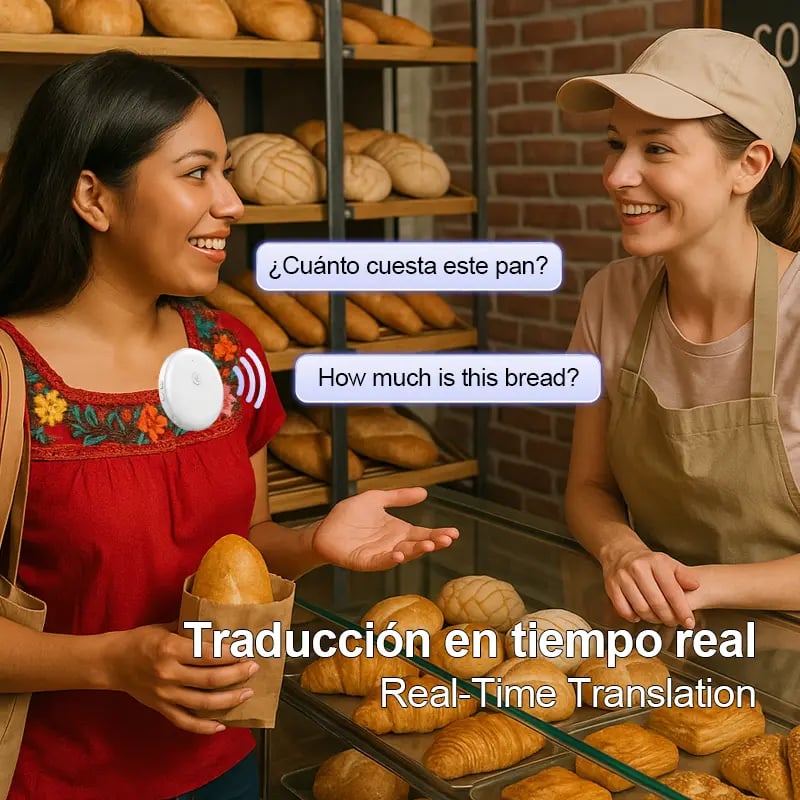 Spanish & English Practice Companion – Supports 40 Languages