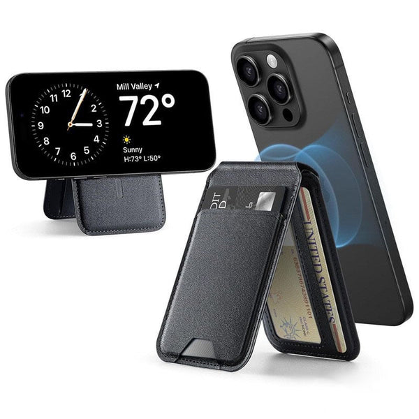 Adjustable stand for Magsafe wallet, compatible with iPhone
