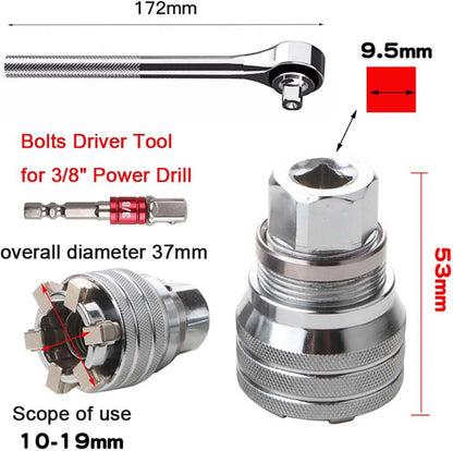 🔥 Multi-Function Universal Socket Wrench Tool