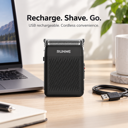 ⚡ Solo STF101 Cordless Foil Shaver for Men – Powerful Electric Razor with Stainless Steel Foil | USB Rechargeable & Travel-Ready