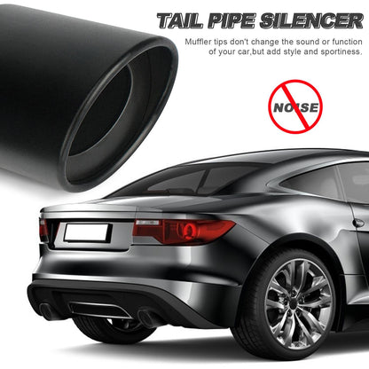 Universal Stainless Steel Car Exhaust Muffler Tip Trim Decor