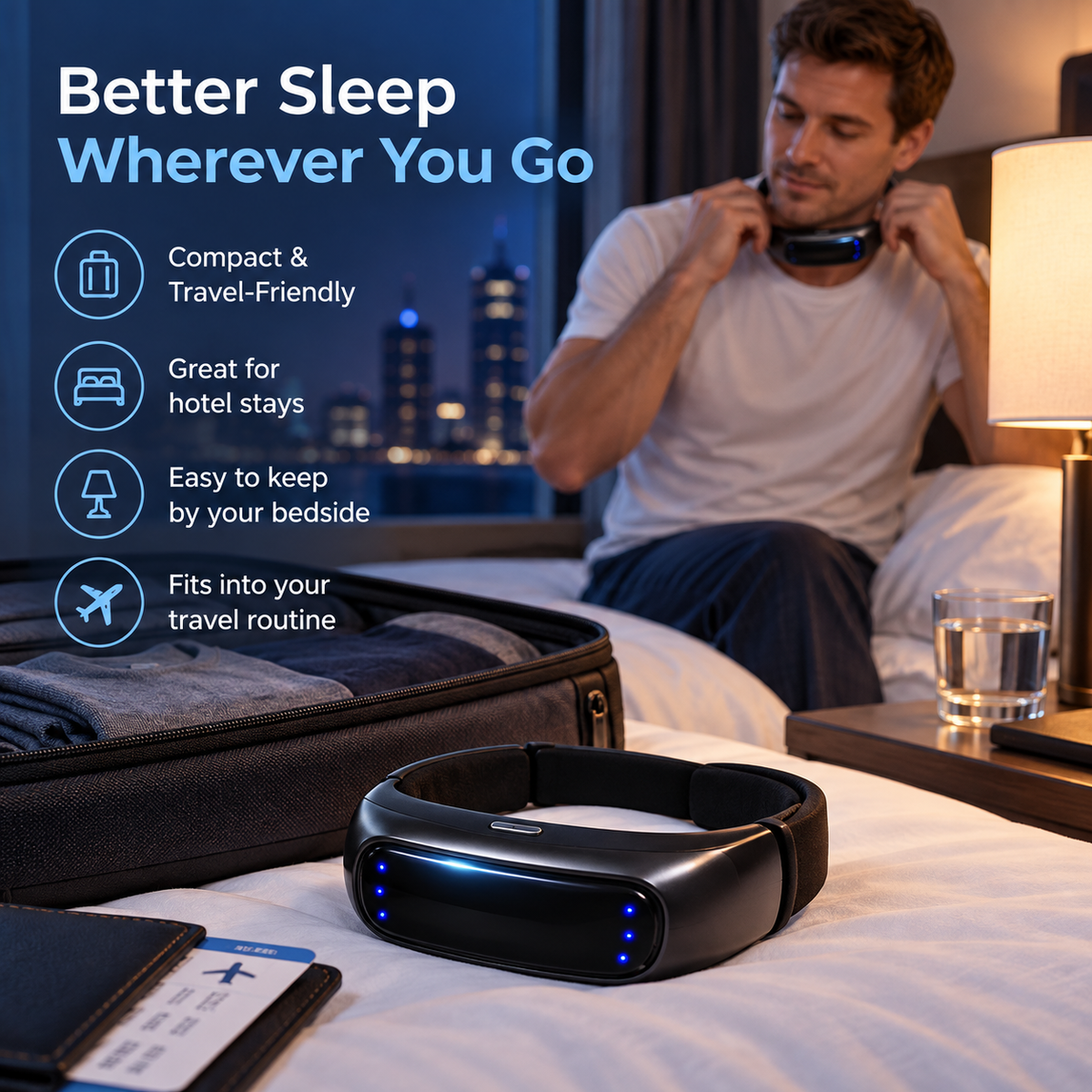 Alonovas™ Neck Wearable – Simple Bedtime Snoring Support