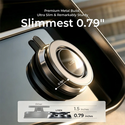 Car Phone Holder for Magsafe 360 Adjustable Vacuum Magnetic Phone Holder for Car