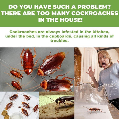 🪳 12-Piece Roach Bait Station Set – Indoor Cockroach & Crawling Pest Control
