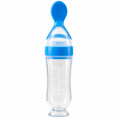 👶 Baby Food Squeeze Feeder – Mess-Free Feeding Spoon & Portable Baby Food Dispenser for Easy Mealtime