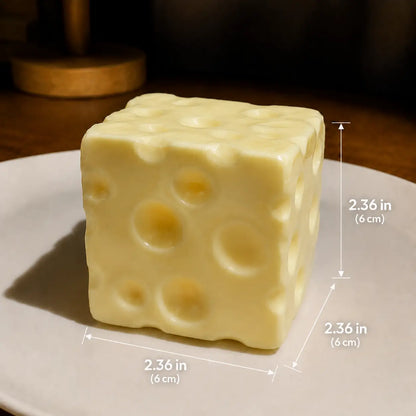 🧀🧀Squeeze the Stress Away – The Adorably Squishy Cheese Cube Fidget Toy