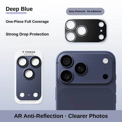 iPhone 18 Camera Lens Protector — Full-Coverage 9H+ Glass Protection