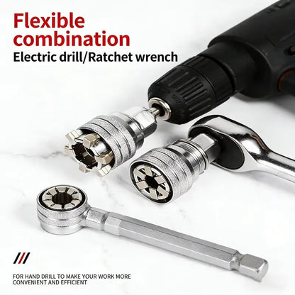 🔥 Multi-Function Universal Socket Wrench Tool