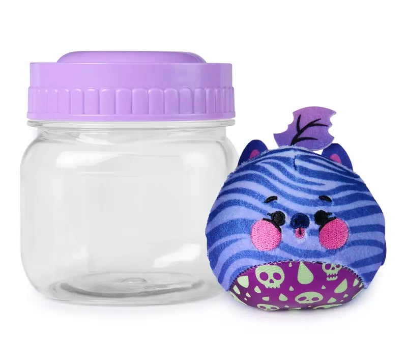 Magic Jellykins Surprise Plush Jar 2-Pack, Magical Transforming Water-Activated Toys, Mystery Box Plushies for Ages 5 and Up, Multicolor, 3”