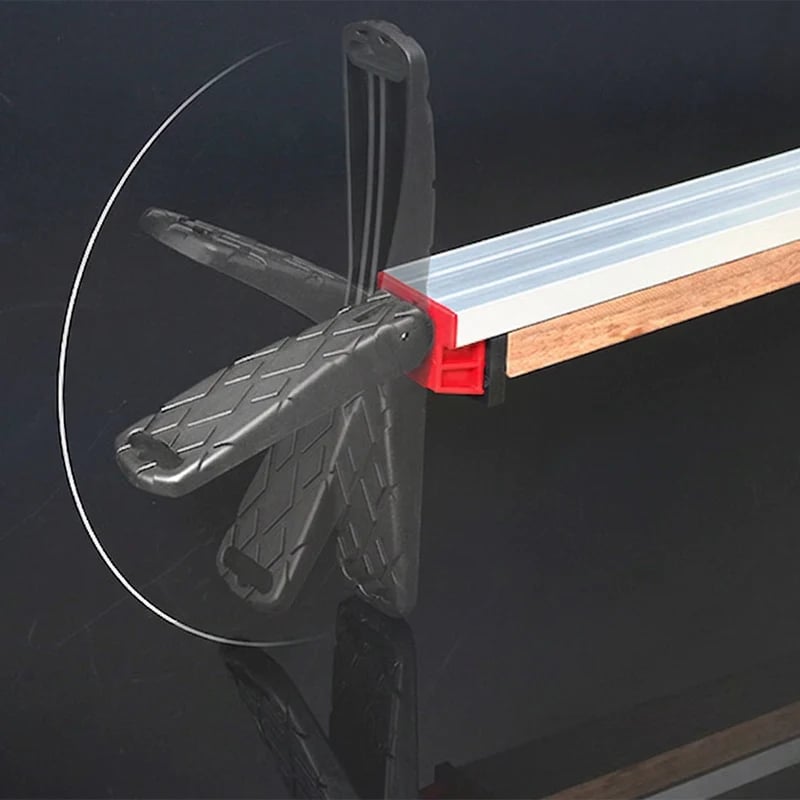 💯🔥50% OFF NOW🪵Woodworking Straight‑Edge Cutting Guide Clamp‑Precision Saw Guide for Circular Saw & DIY Wood Projects