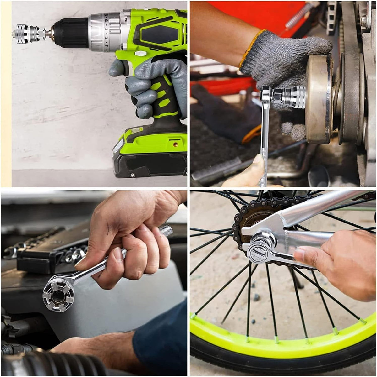 🔥 Multi-Function Universal Socket Wrench Tool