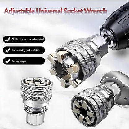 🔥 Multi-Function Universal Socket Wrench Tool