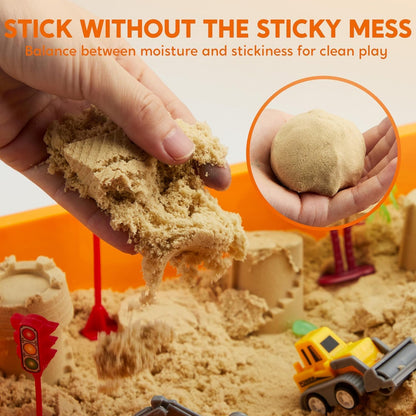 🔥 Last Day 50% OFF🚜Sandbox with Lid Castle Building kit