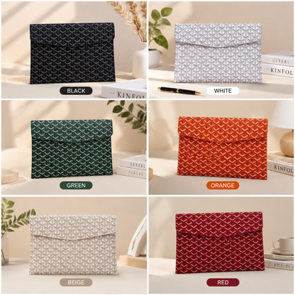 A4 Padfolio Document Organizer – 13" Laptop & Tablet Sleeve with Magnetic Closure